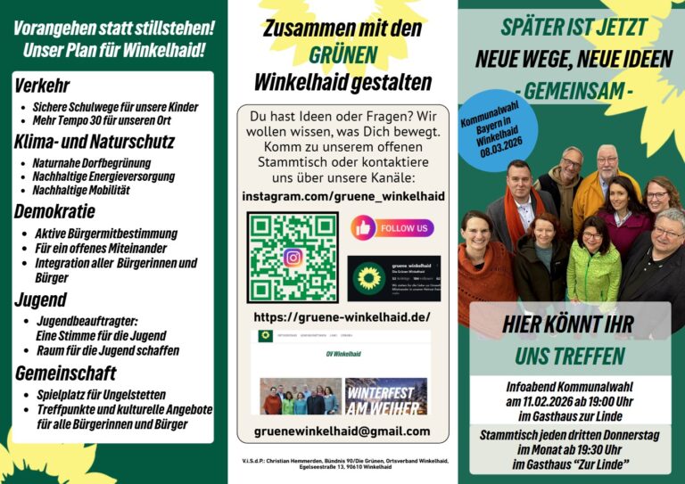Unser druckfrischer Flyer…